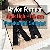 65 cm Tip 10 Naylon Mont Fermuarı Açık Uçlu Separe – Hafif ve Dayanıklı - PR0065T10