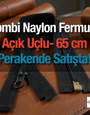 65 Cm Naylon Mont Fermuarı Açık Uçlu (Separe)  -  PR0065T10