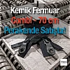 70 Cm Kemik Alttan ve Üstten Açılır  Mont Fermuarı -  PR0070t6C
