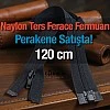 120 Cm Naylon Ters Ferace Fermuarı ZP00120S
