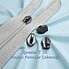Needleless Nylon Zipper Pull T 10 - KRSIT10