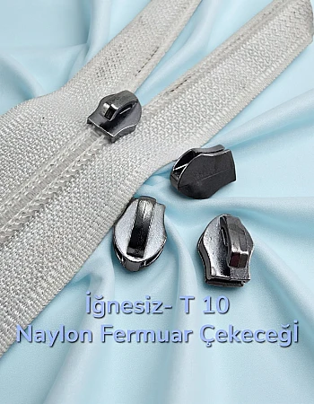 İğnesiz Naylon Fermuar Çekeceği T 10 - KRSİT10