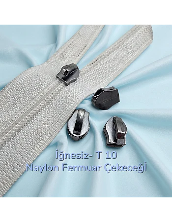 Needleless Nylon Zipper Pull T 10 - KRSIT10