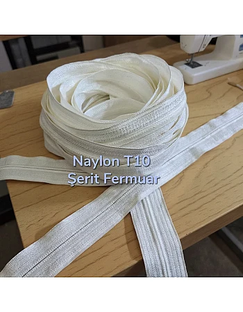 Naylon Şerit fermuar T 10 - SRTNYLT10