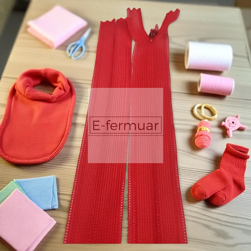 Hidden Zipper 25 cm Tulle Dress and Skirt Zipper ZPHSN0025TUL