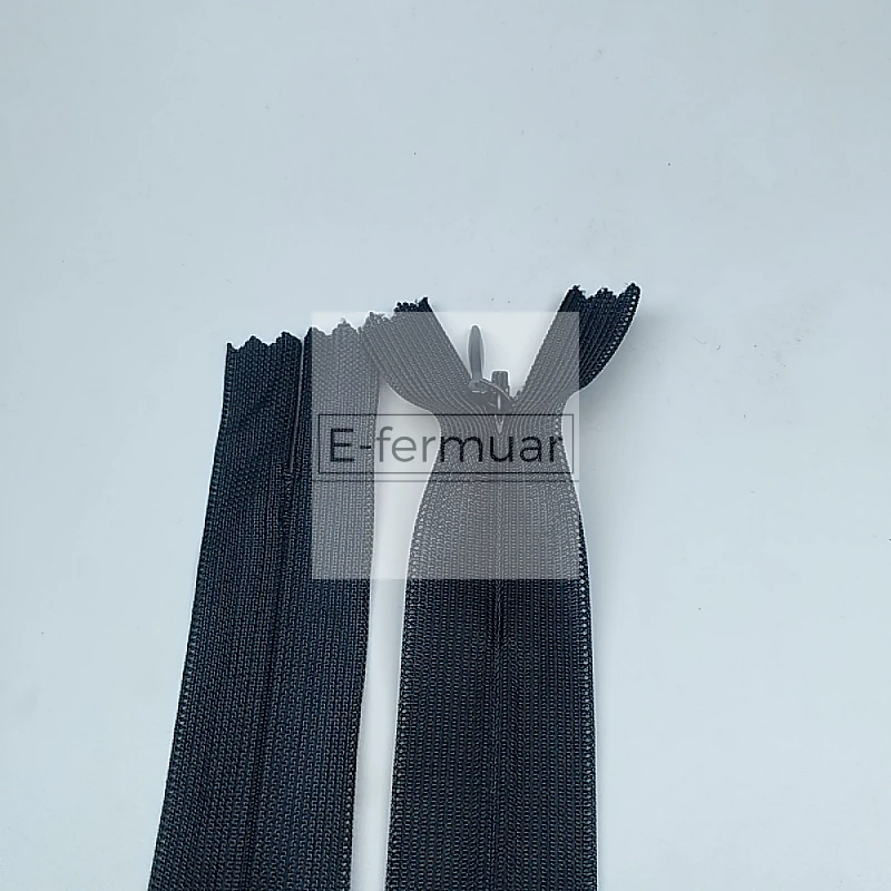 Gizli Fermuar 35 cm Tül Elbise ve Etek Fermuarı ZPHSN0035TUL