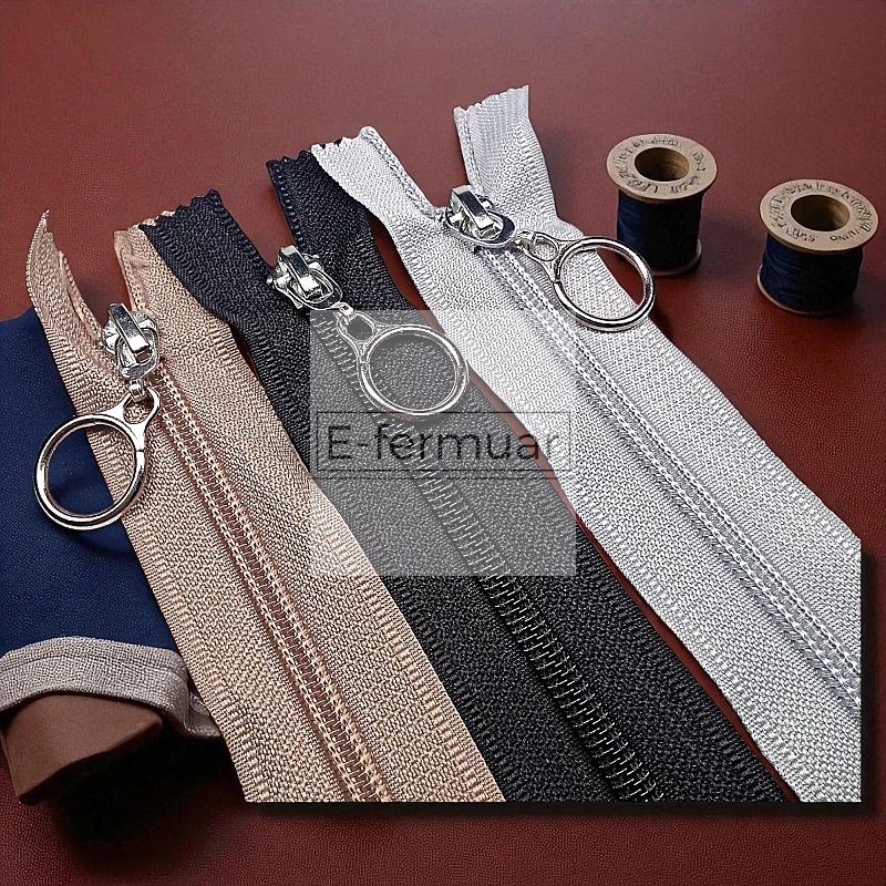 37 cm T 10 Naylon Mont Fermuarı Açık Uçlu - Separe ZPHSN0037T10