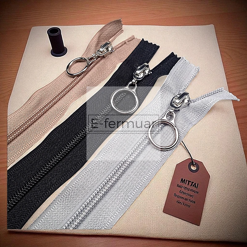 37 cm T 10 Naylon Mont Fermuarı Açık Uçlu - Separe ZPHSN0037T10