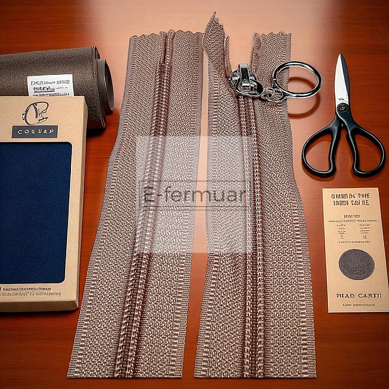 37 cm T 10 Naylon Mont Fermuarı Açık Uçlu - Separe ZPHSN0037T10