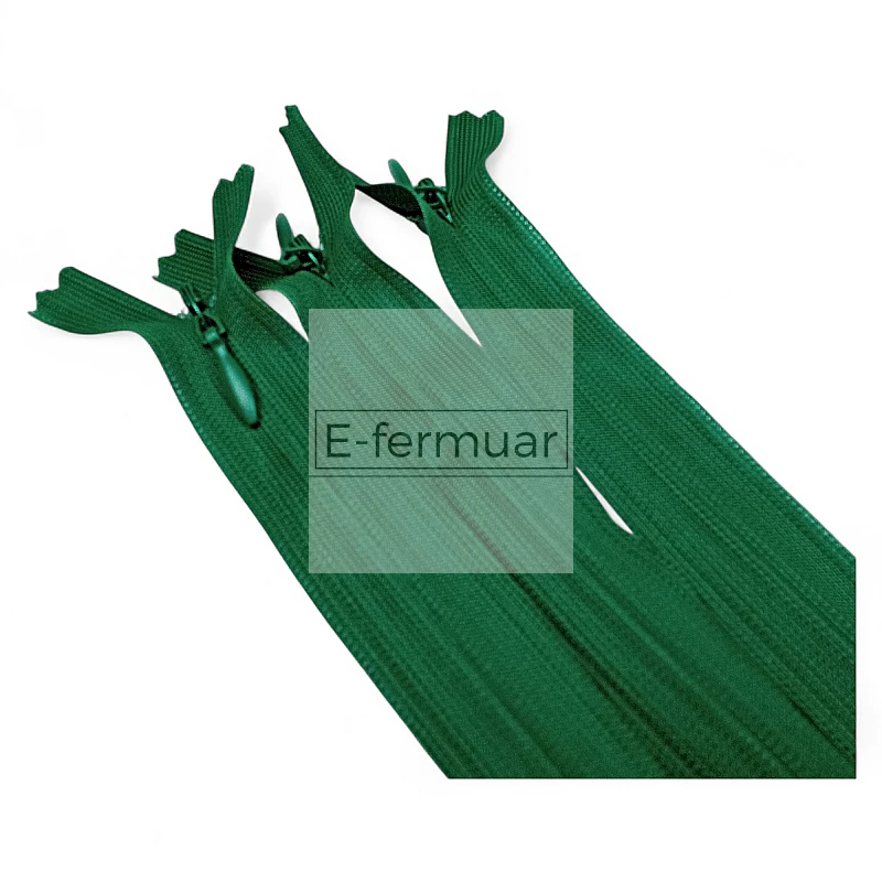 Gizli Fermuar 40 cm Tül Elbise ve Etek Fermuarı ZPHSN0040TUL