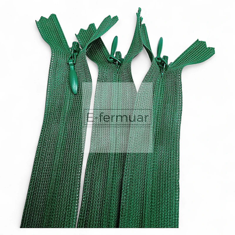 Gizli Fermuar 40 cm Tül Elbise ve Etek Fermuarı ZPHSN0040TUL