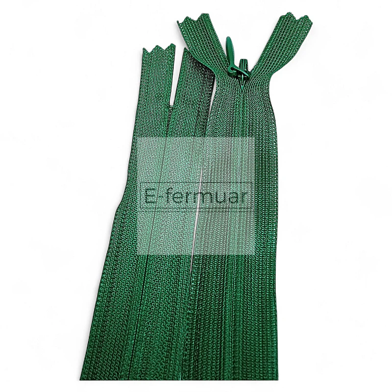 Gizli Fermuar 40 cm Tül Elbise ve Etek Fermuarı ZPHSN0040TUL