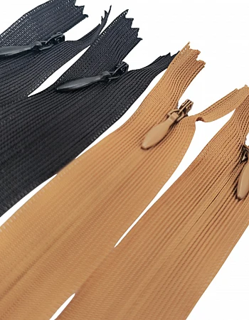 Gizli Fermuar 50 cm Tül Elbise ve Abiye ZPHSN0050TUL