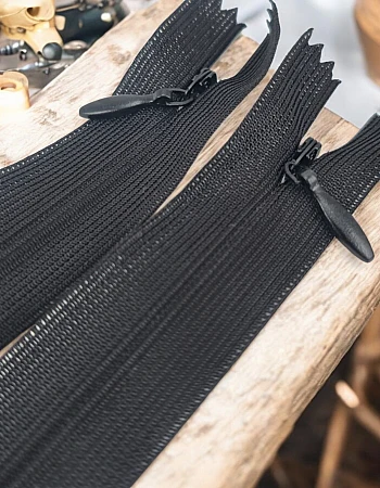 Concealed Zipper 50 cm Tulle Dress and Evening Gown ZPHSN0050TUL