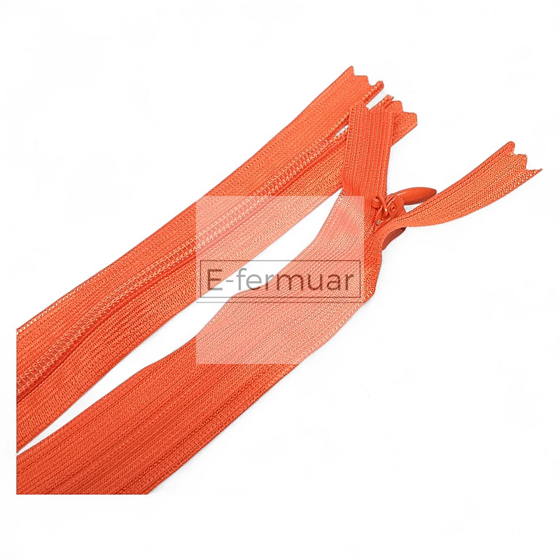 Gizli Fermuar 60 cm Tül Elbise ve Etek Fermuarı ZPHSN0060TUL
