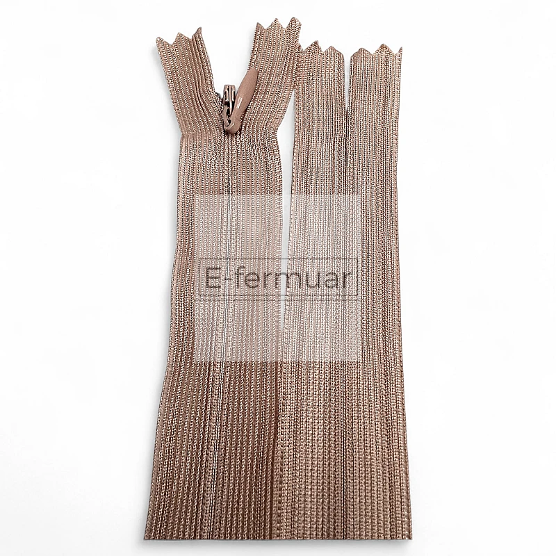 Gizli Fermuar 60 cm Tül Elbise ve Etek Fermuarı ZPHSN0060TUL