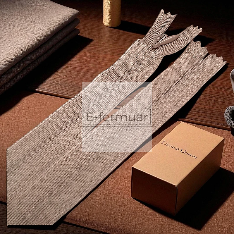 Gizli Fermuar 60 cm Tül Elbise ve Etek Fermuarı ZPHSN0060TUL