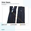 16 cm Cep Fermuarı Naylon Fermuar T10 Nc0016T10