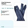 Pocket Zipper Nylon 18 cm #7 Closed-End NC0018T7
