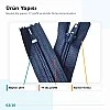 Pocket Zipper Nylon 18 cm #7 Closed-End NC0018T7