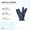 Pocket Zipper Nylon 18 cm #7 Closed-End NC0018T7