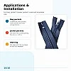 Pocket Zipper Nylon 18 cm #7 Closed-End NC0018T7