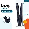 Pantolon ve Etek Fermuarı Naylon 20 cm T5 Kapalı Uçlu NC0020T5M