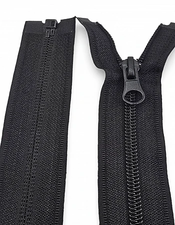 65 cm Tip 10 Naylon Mont Fermuarı Açık Uçlu Separe | Ceket ve Mont İçin | NC0065T10