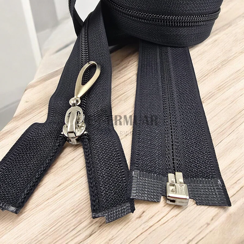 100 cm Nylon Special Handle-Type Abaya Zipper, Open End (Separate) - PR00100T10