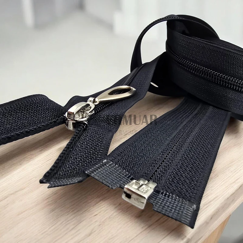 100 cm Nylon Special Handle-Type Abaya Zipper, Open End (Separate) - PR00100T10