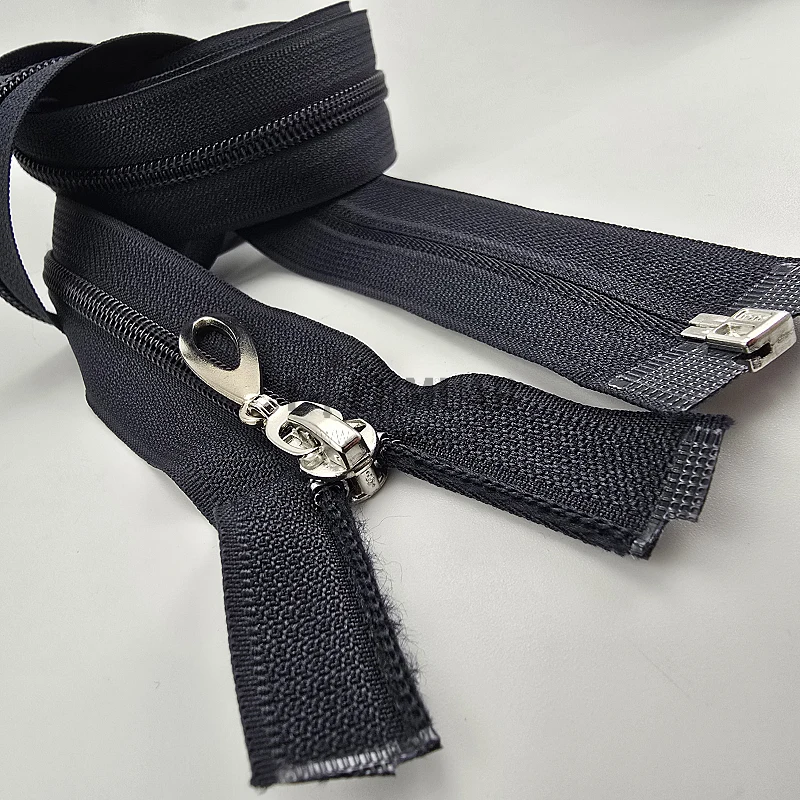 100 cm Nylon Special Handle-Type Abaya Zipper, Open End (Separate) - PR00100T10