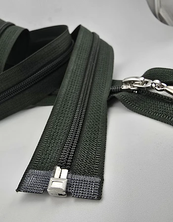 120 Cm Naylon Özel Elcikli Ferace Fermuarı Açık Uçlu (Separe)  -  PR00120T10