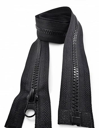 51 cm T6 Timsah Diş Kemik Fermuar Açık Uçlu Separe | Mont ve Ceket İçin | PR0051T6TMS