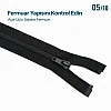 68 cm Tip 10 Siyah Naylon Açık Uçlu Separe Mont Fermuarı – Ceket ve Mont Fermuarı ZPS0068T10