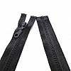 55 cm T6 Bone Zipper with Open End and Separable Pear-Shaped Handle | For Jackets and Coats | Zpk0055t6Promo