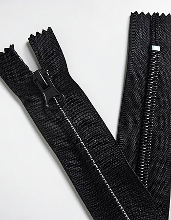20 cm T5 Siyah Dipli Revers Fermuar – Combi Kafa Naylon Fermuar - ZP0020T10C