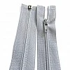 160 cm 62.99" T5 White Nylon Open-End Zipper | For Abayas, Overcoats and Long Coats | ZP00160T5
