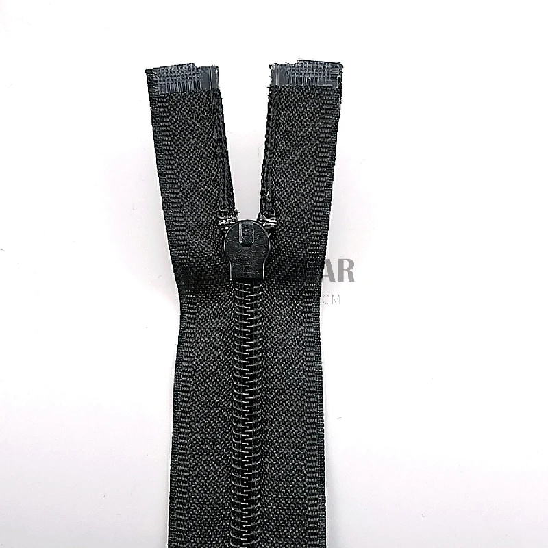 70 cm Su Geçirmez Mont Fermuarı Siyah F0006TPU