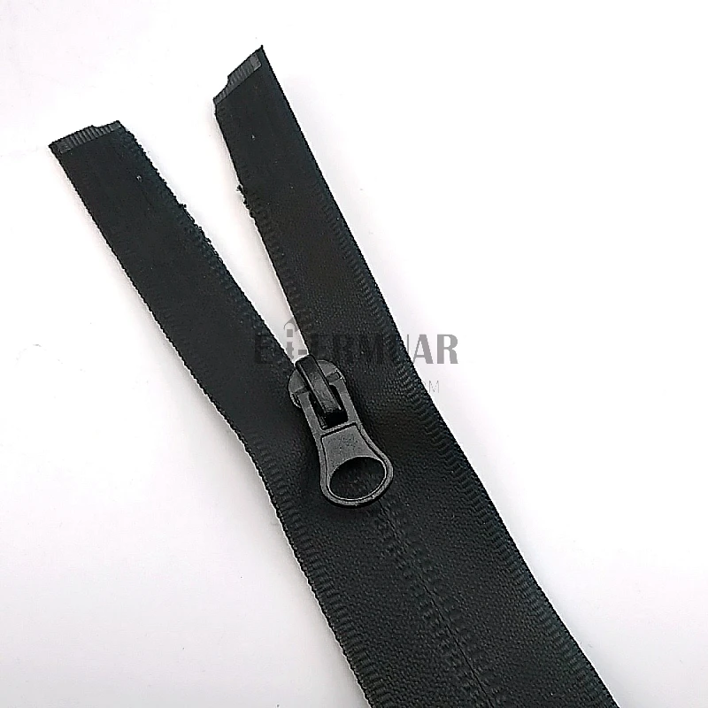 70 cm Su Geçirmez Mont Fermuarı Siyah F0006TPU