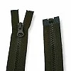 100 cm Mont ve Kaban Fermuarı T5 Kemik Açık Uçlu ZPK0100T5