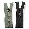 unisex 60 cm T5 Kemik Fermuar Açık Uçlu - Separe ZPK0060T5
