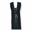 unisex Kemik Fermuar 16 cm T6 Timsah Diş Kapalı Uçlu ZPK0016T6TM