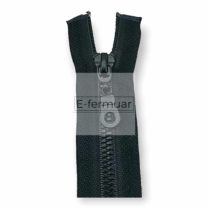 unisex Kemik Fermuar 16 cm T6 Timsah Diş Kapalı Uçlu ZPK0016T6TM