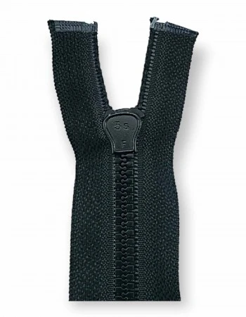 Molded Plastic Jacket Zipper 18 Cm #6 7,10" With Corn Teeth Close End ZPK0018T6TM