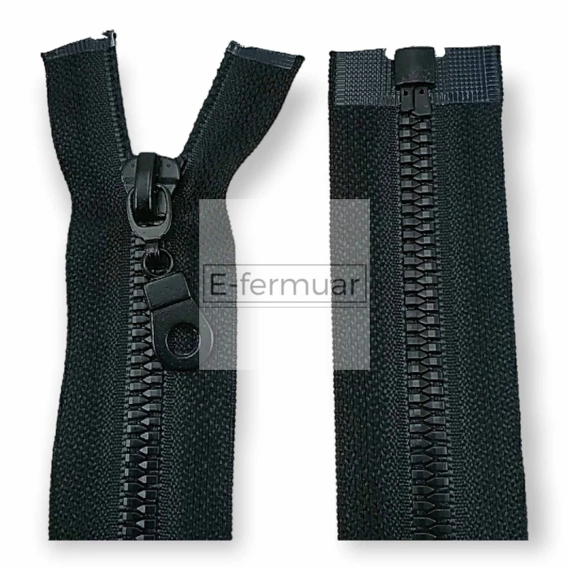 unisex Kemik Fermuar 55 cm T6 Timsah Diş Açık Uçlu - Separe ZPK0055T6TM