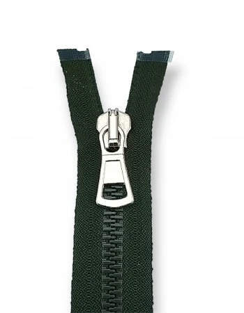 Molded Zipper 14 cm, 5,51" #9 Metal Teeth Imatation Close End ZPK0014T9MG