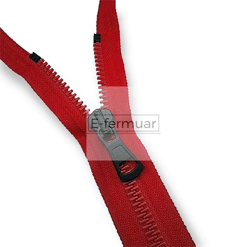 unisex Kemik Fermuar 20 cm T9 Metal Diş Görünümlü Kapalı Uçlu - Dipli ZPK0020T9MG