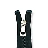 unisex Kemik Fermuar 50 cm T9 Metal Diş Görünümlü Açık Uçlu - Separe ZPK0050T9MG