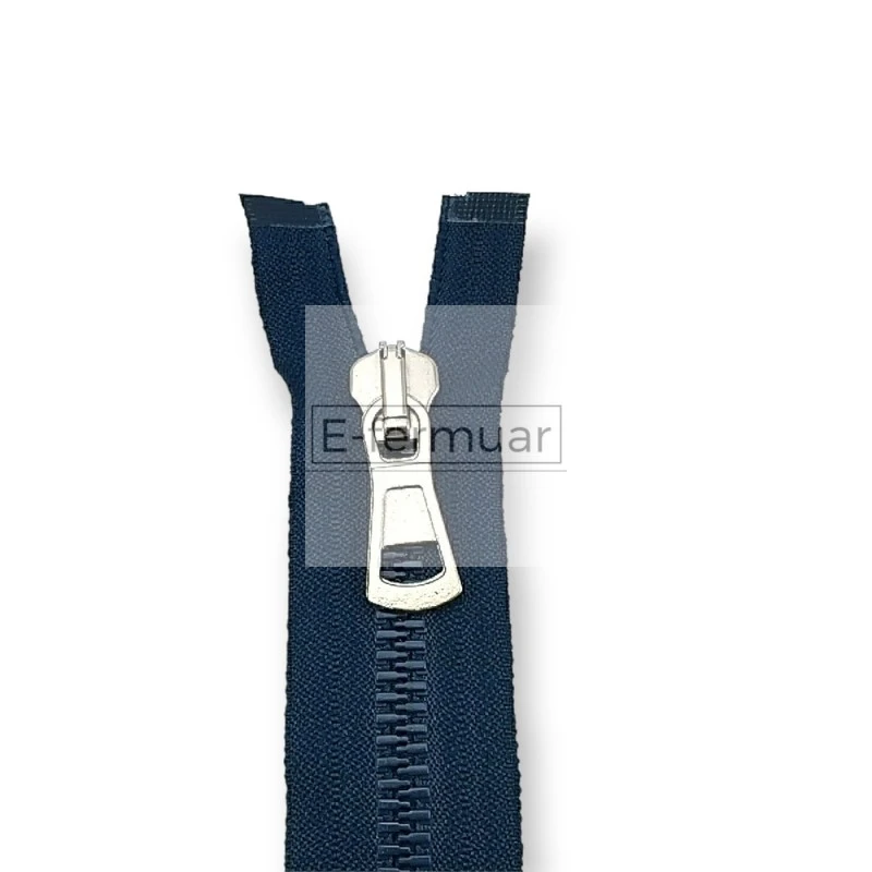 unisex Kemik Fermuar 75 cm T9 Metal Diş Görünümlü Açık Uçlu - Separe ZPK0075T9MG