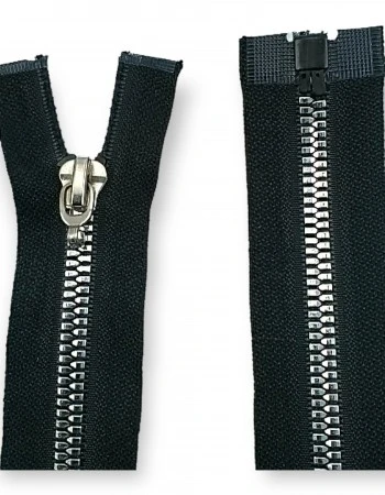Molded Zipper 80 cm, 31,50" #6 Corn Metalized Teeth Open End - Separe ZPK0080T6TMK